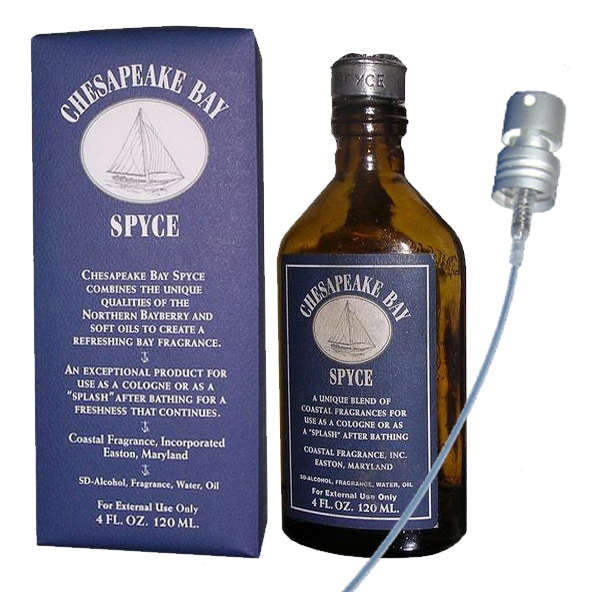 Chesapeake Bay Spyce Cologne & Pump Spray Atomizer